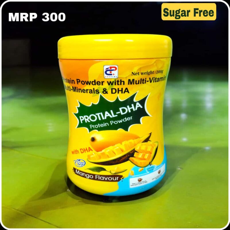 PROTIAL- DHA POWDER    Mango flavour