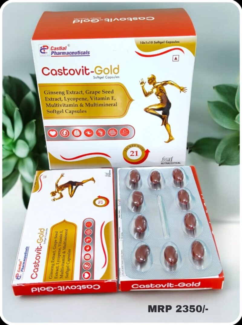 CASTOVIT GOLD SOFTGEL CAP