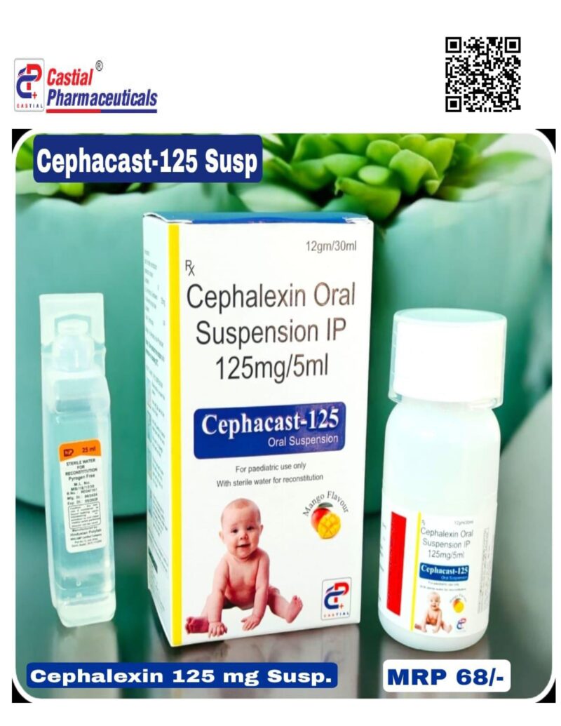 CEPHACAST -125 MG DRY SYP
