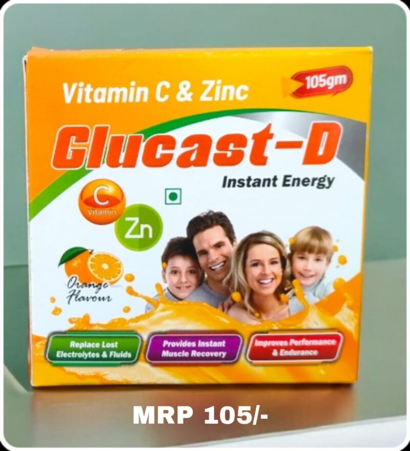 GLUCAST D3 ENERGY DRINK