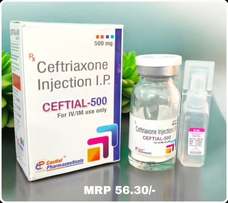 CEFTIAL 500 INJ